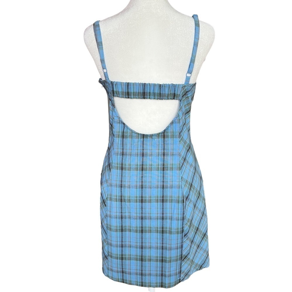 URBAN OUTFITTERS As If Plaid Mini Dress - Picture 6 of 8